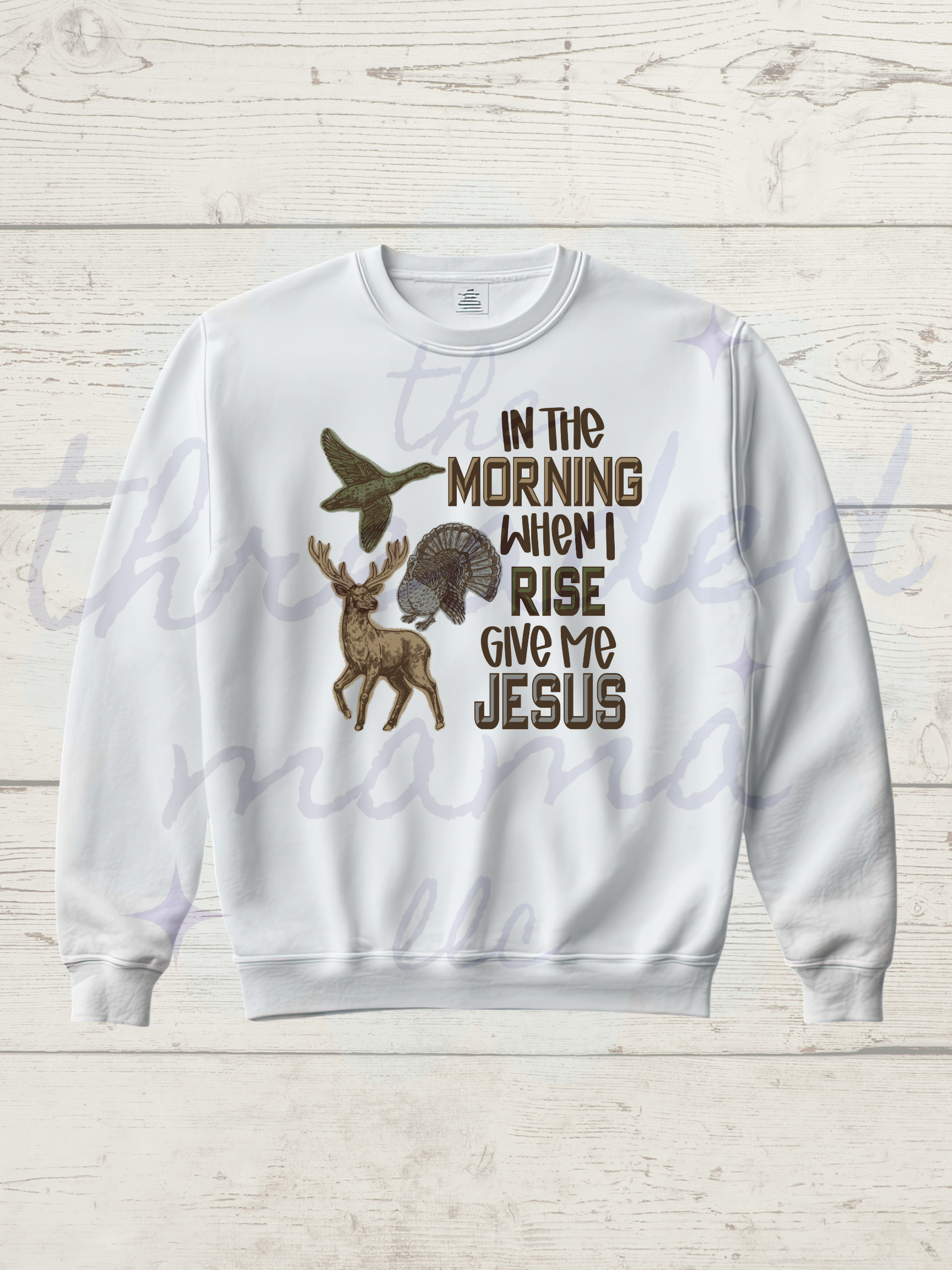 Kids When I Rise Sweatshirt