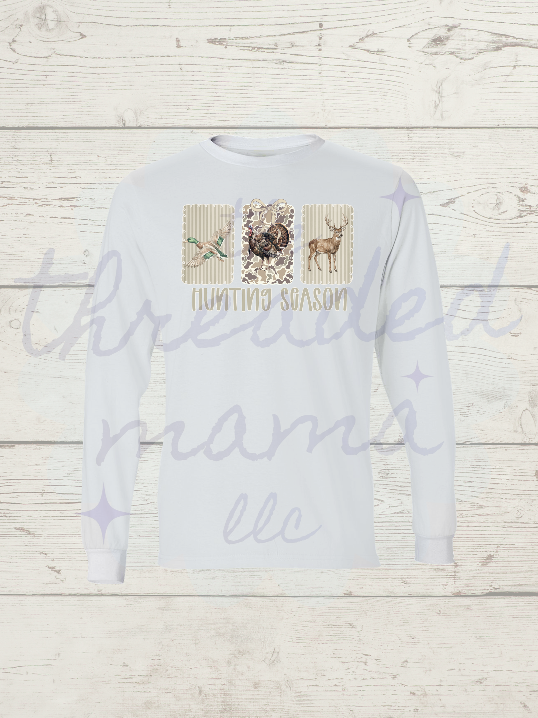 Little Kids Hunting Season Stamps Longsleeve