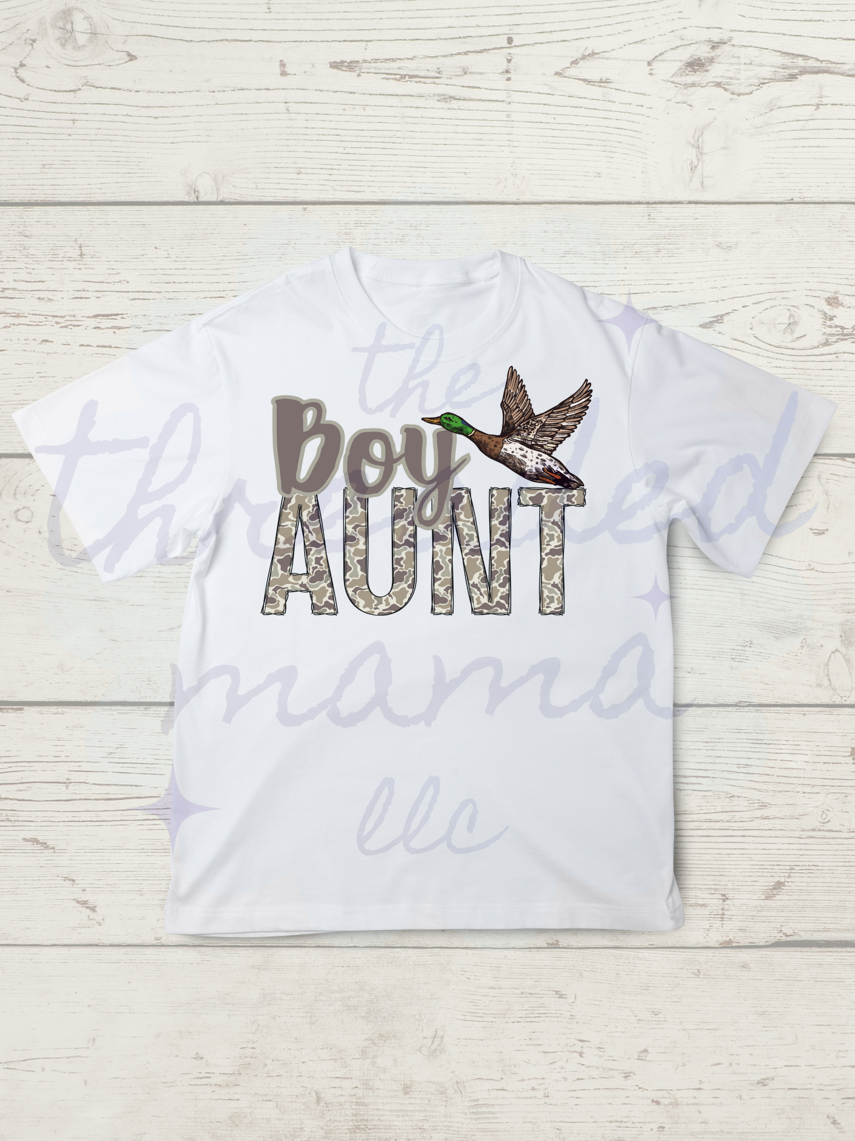 Boy Aunt Duck Tee