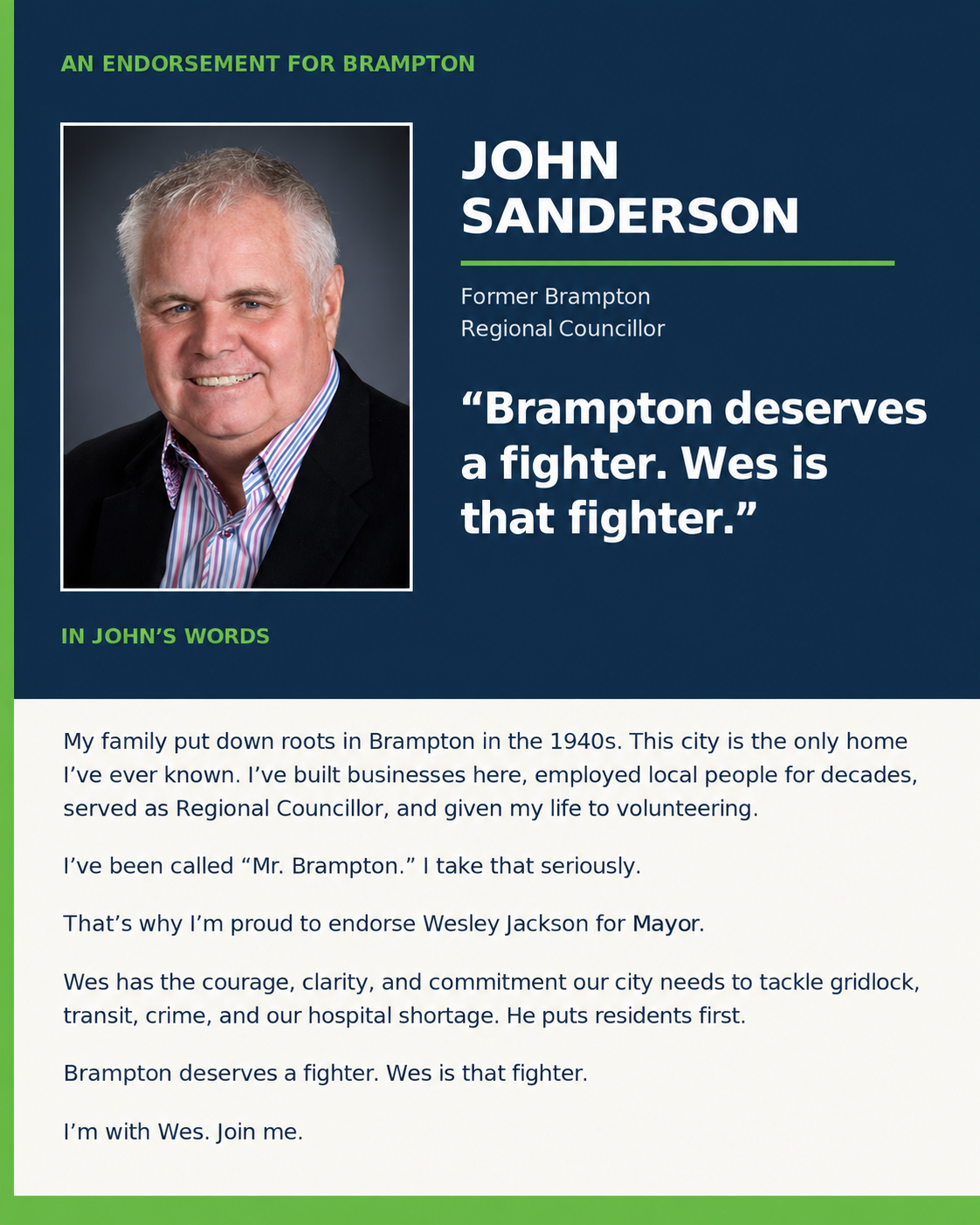 John Sanderson endorses Wes Jackson.png