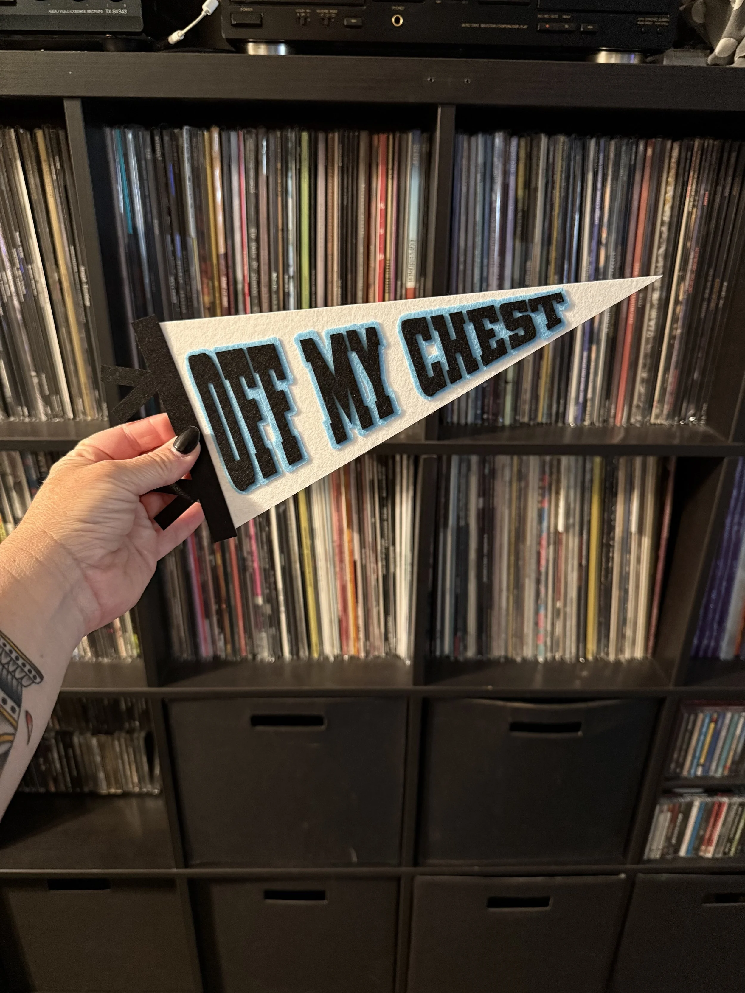 Off My Chest Pennant