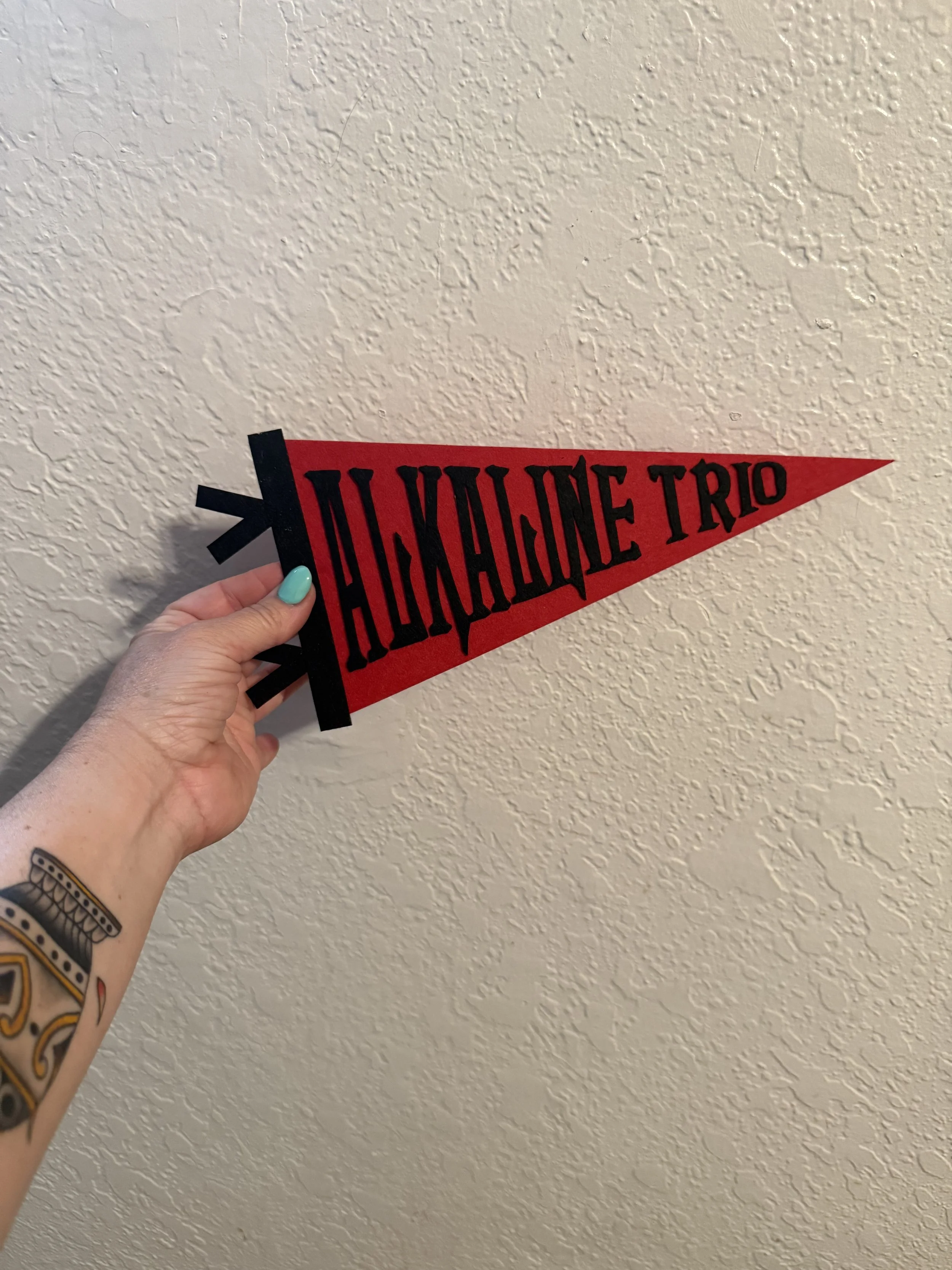 Alkaline Trio Pennant
