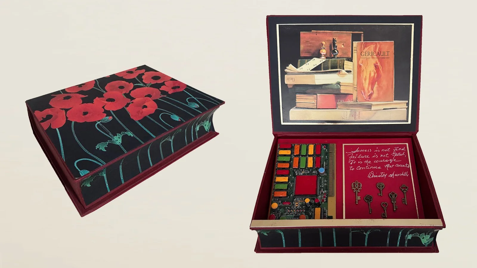 Box of Small Infinities #2 – Mixed media – 6x8x2 inches