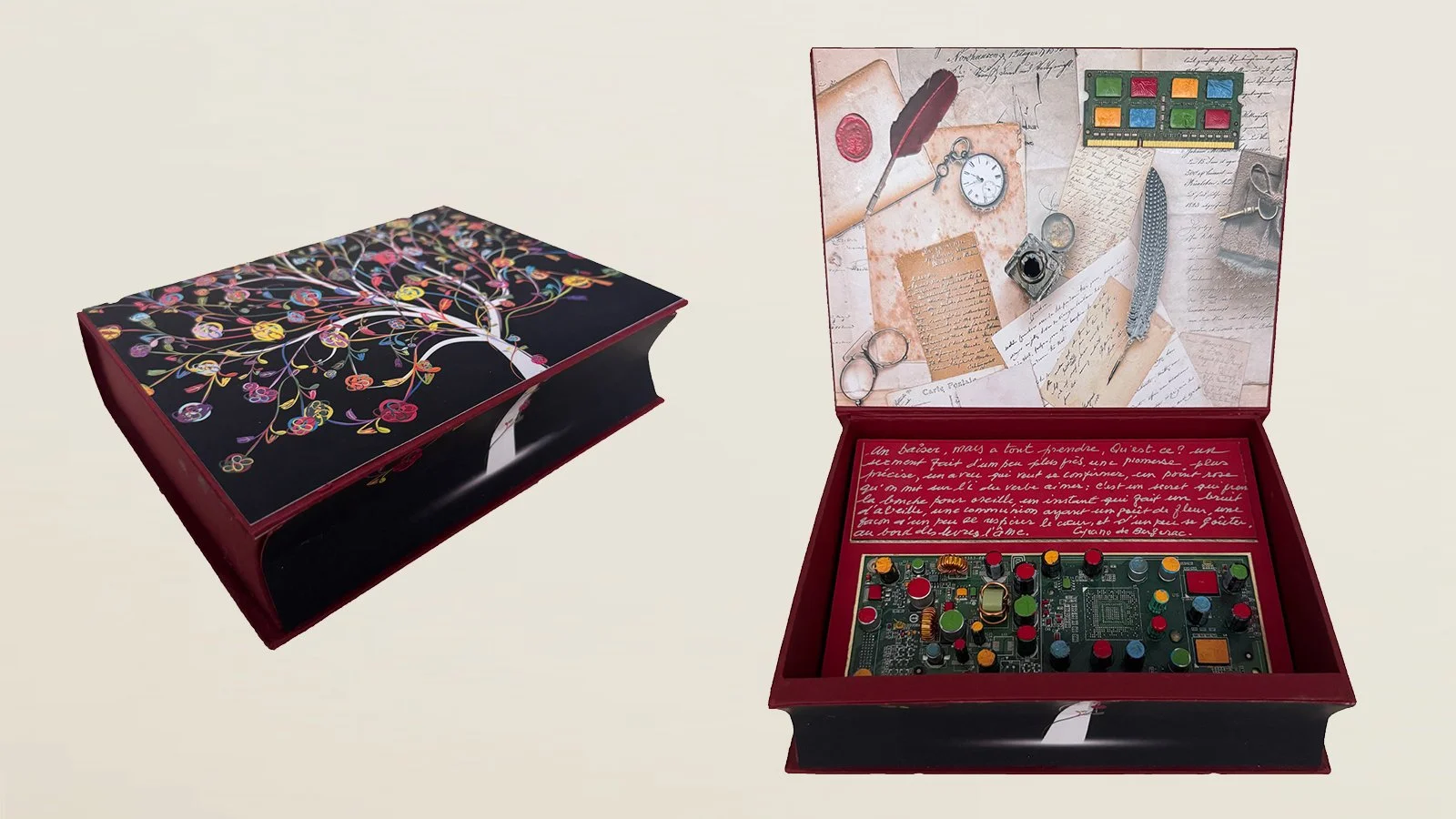 Box of Small Infinities #3 – Mixed media – 6x8x2 inches