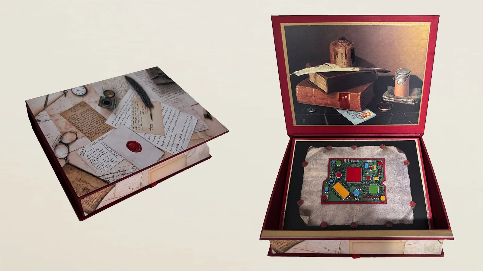 Box of Small Infinities #6 – Mixed media – 6x8x2 inches