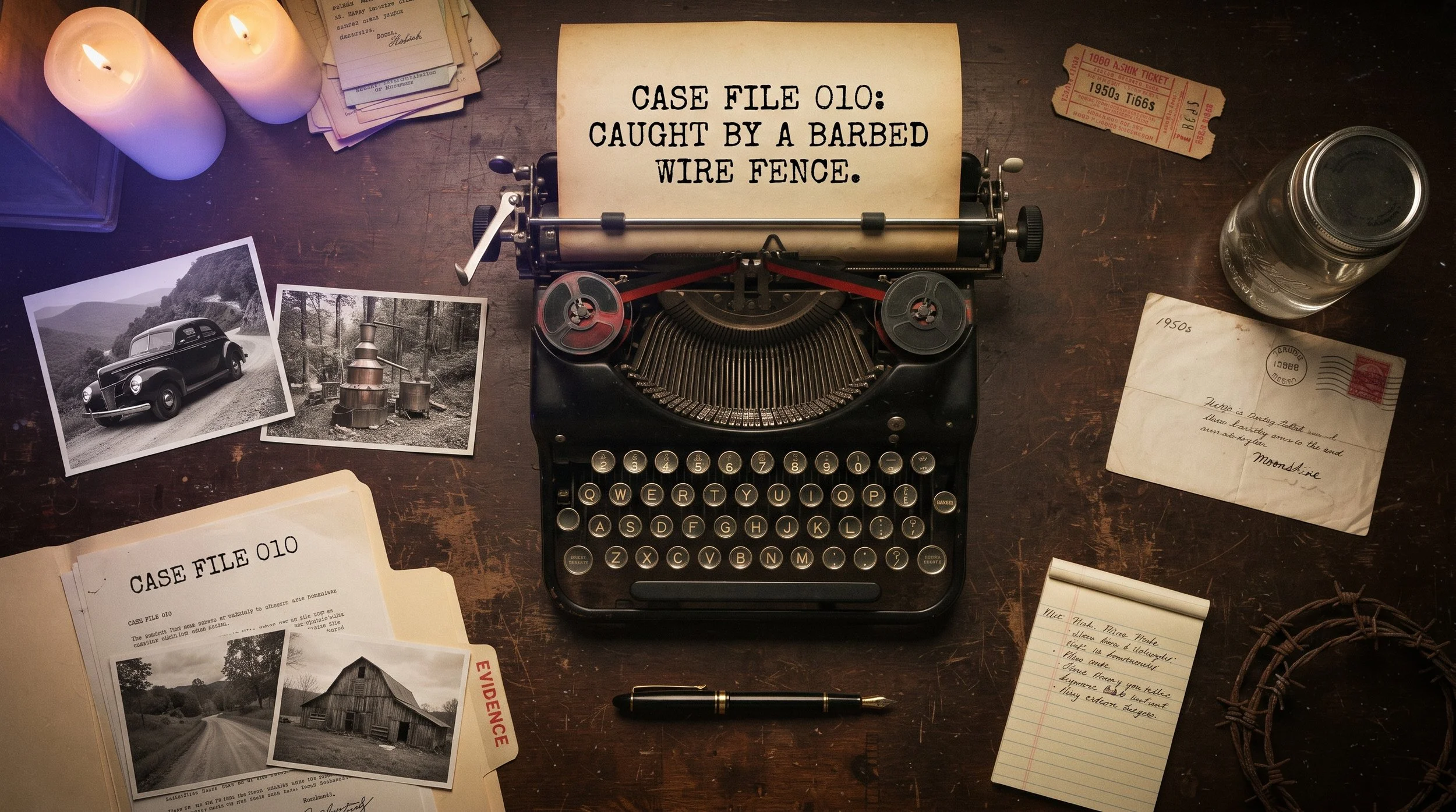 Case File 010: Wilkes County, 1956. Caught by a Barbed Wire Fence.
