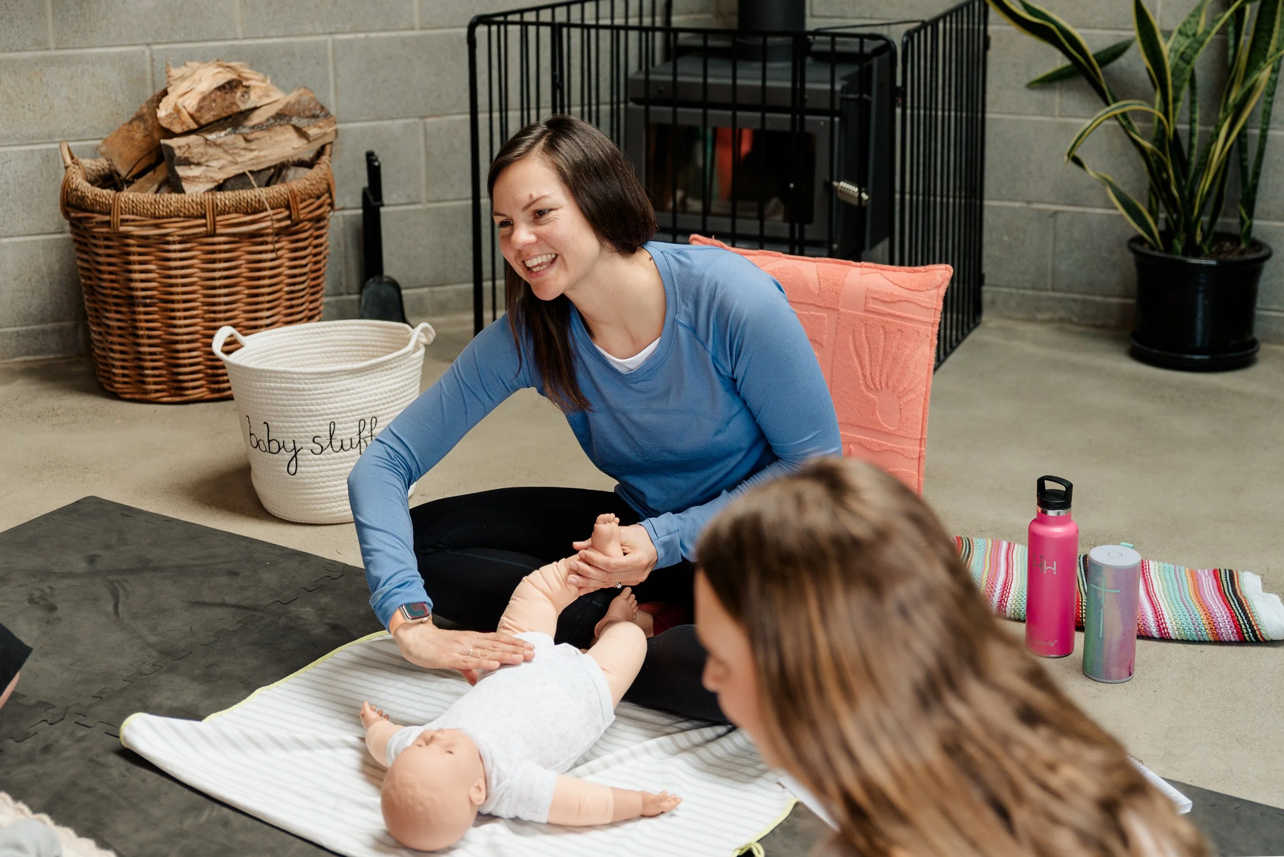 What to expect at Birthworx baby massage classes?