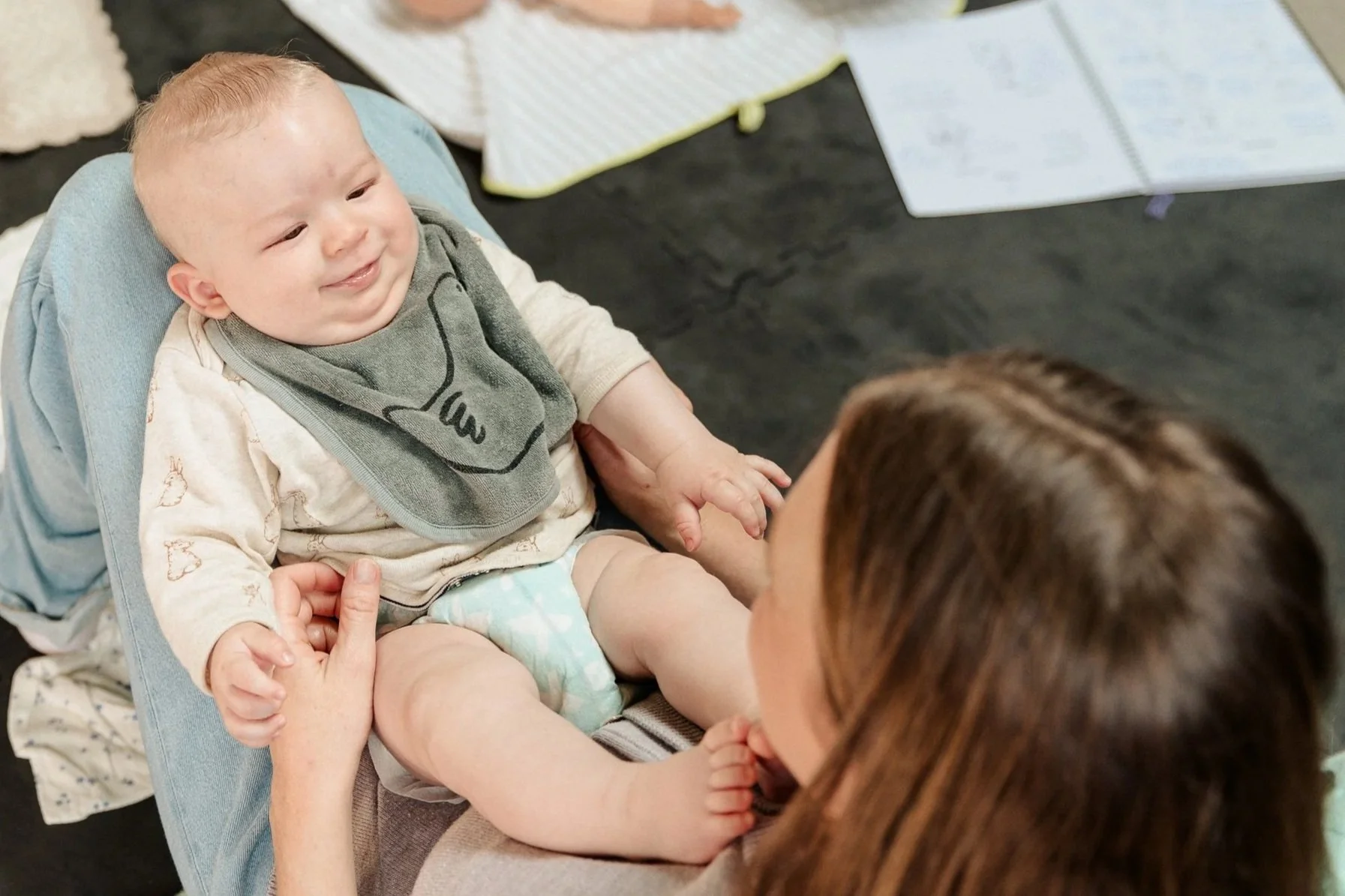 How baby massage impacts secure attachment