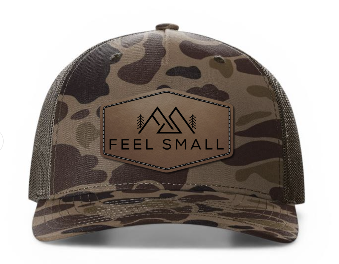Feel Small Snapback Hat - Camo