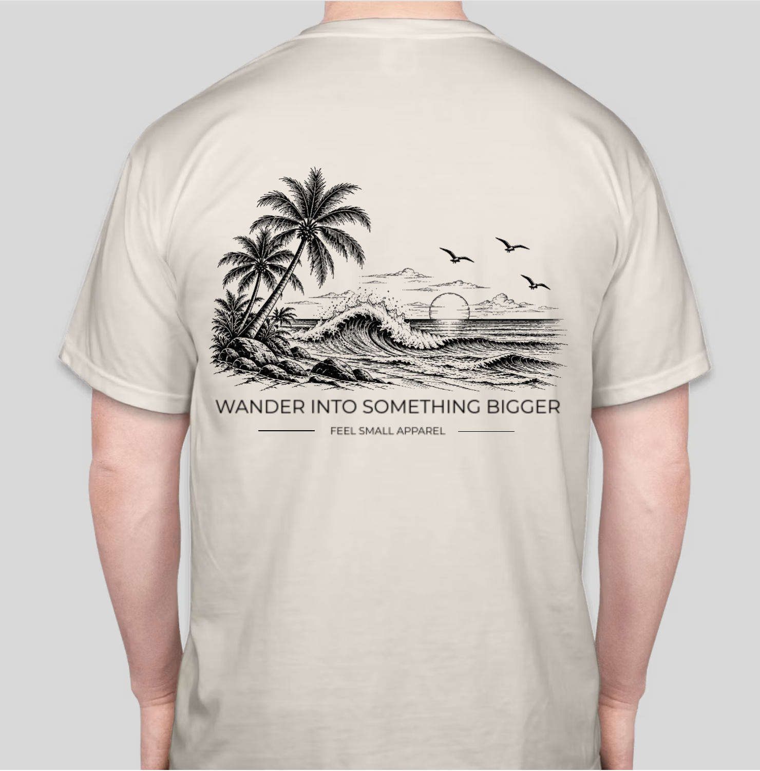 Feel Small Tee - Ocean (Coming Soon)