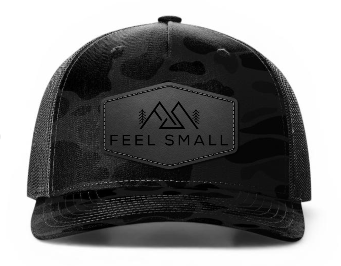 Feel Small Snapback Hat - Camo