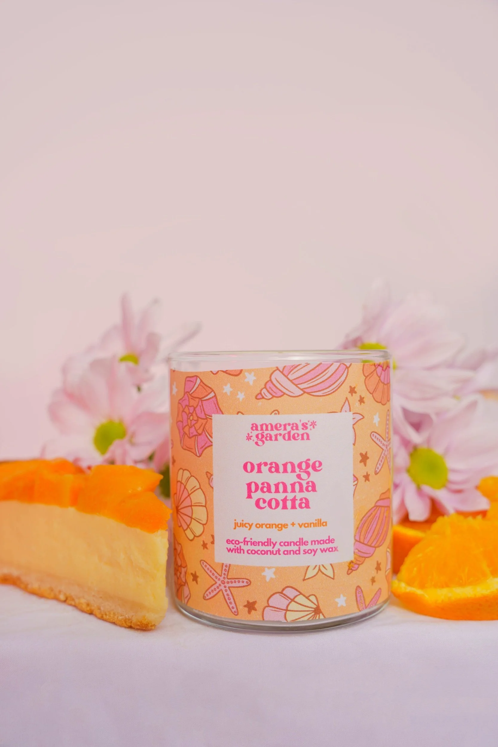Orange Panna Cotta Soy Candle