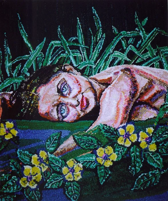 Mother Earth Connection, 2007, discarded clothing, 30 x 26 in