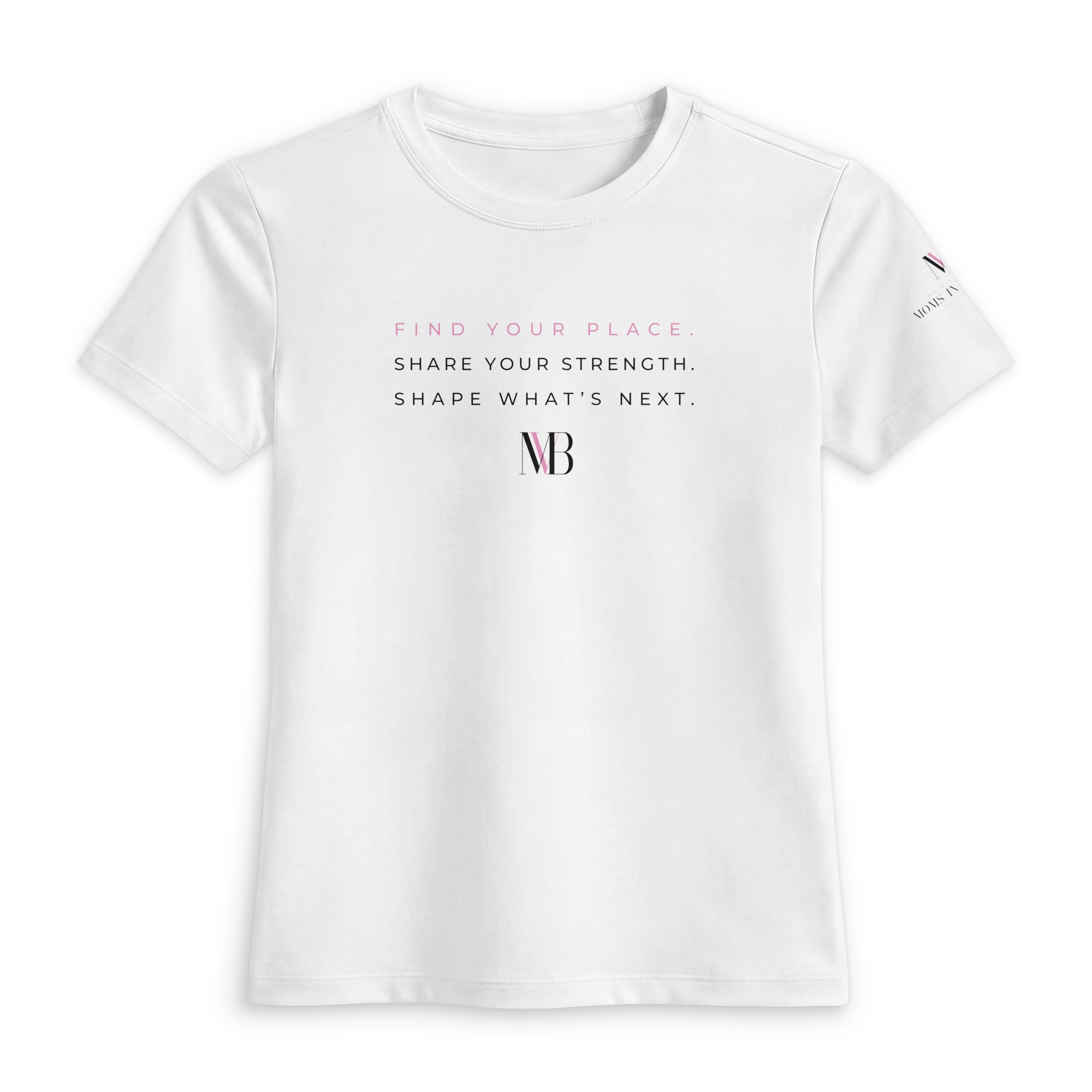 Women's Active Fitted Tee (White)