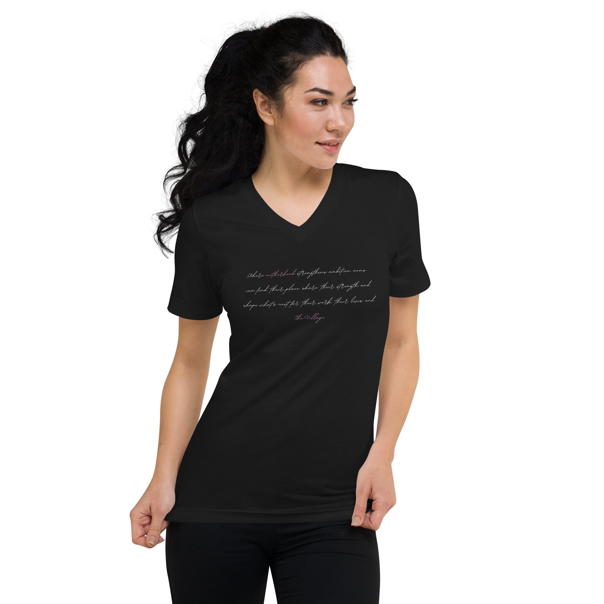 Brand Statement Script T-Shirt (Black)