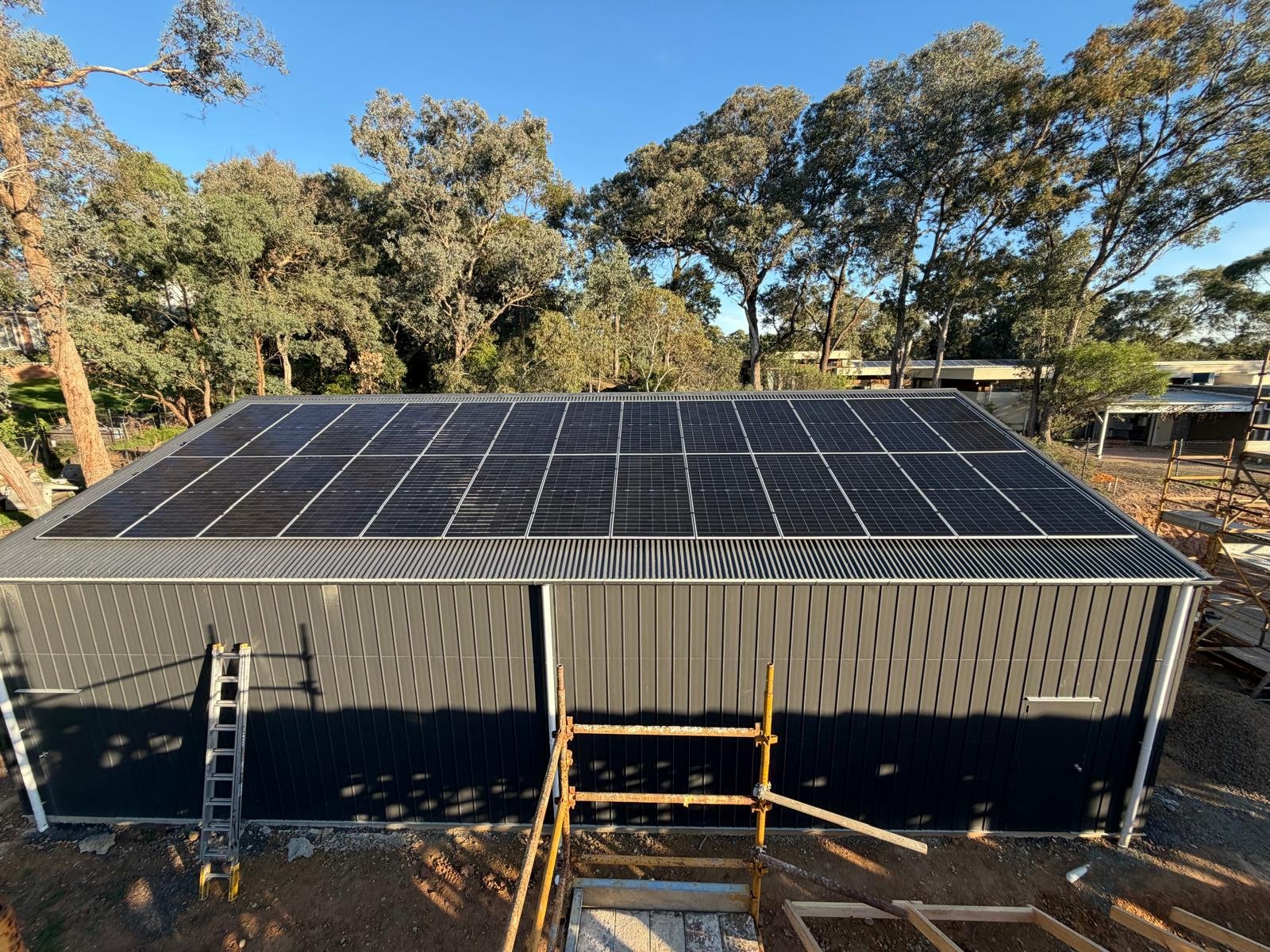 shed roof solar
