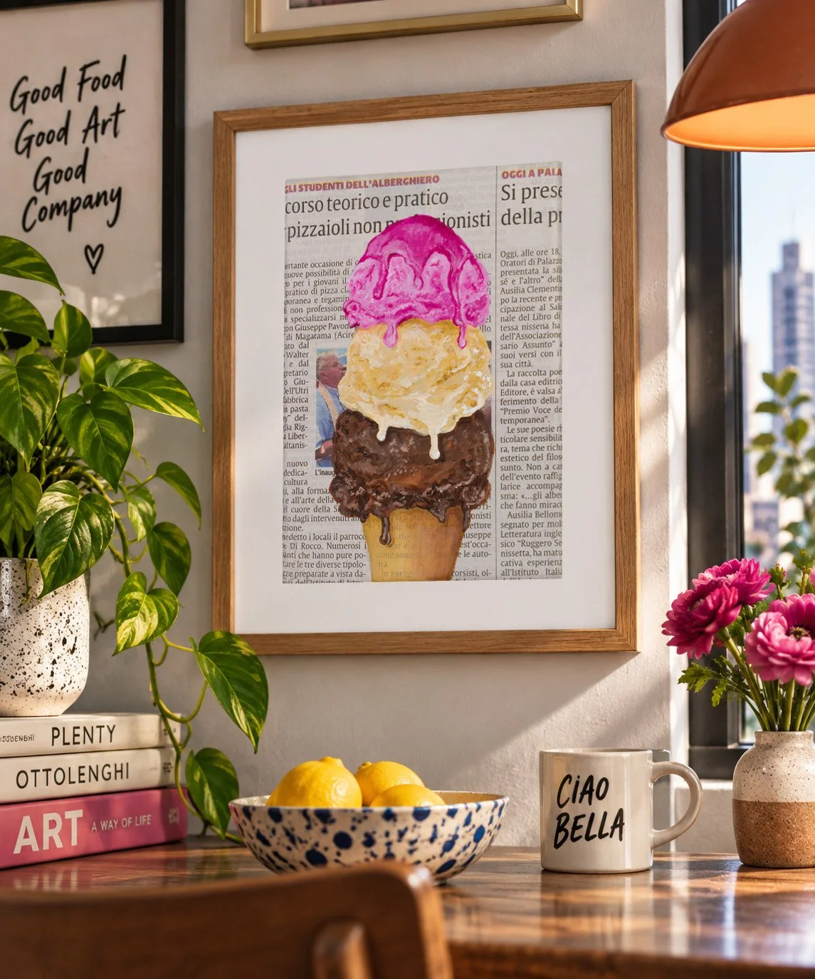 Gelato 8x10 Giclee Art Print