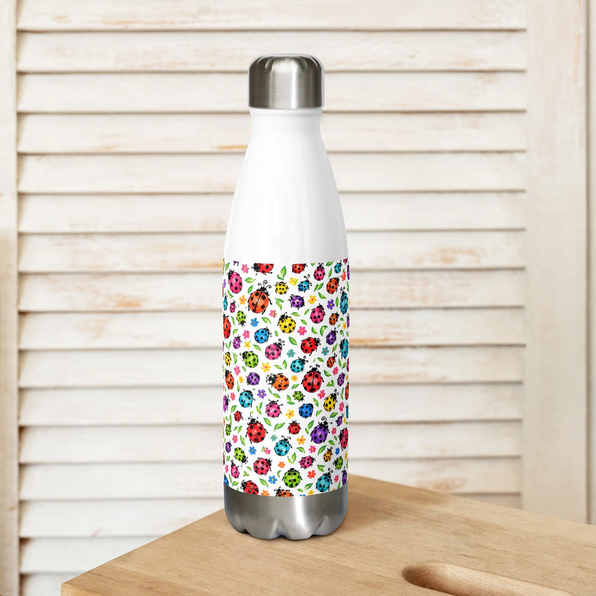 Stainless steel water bottle