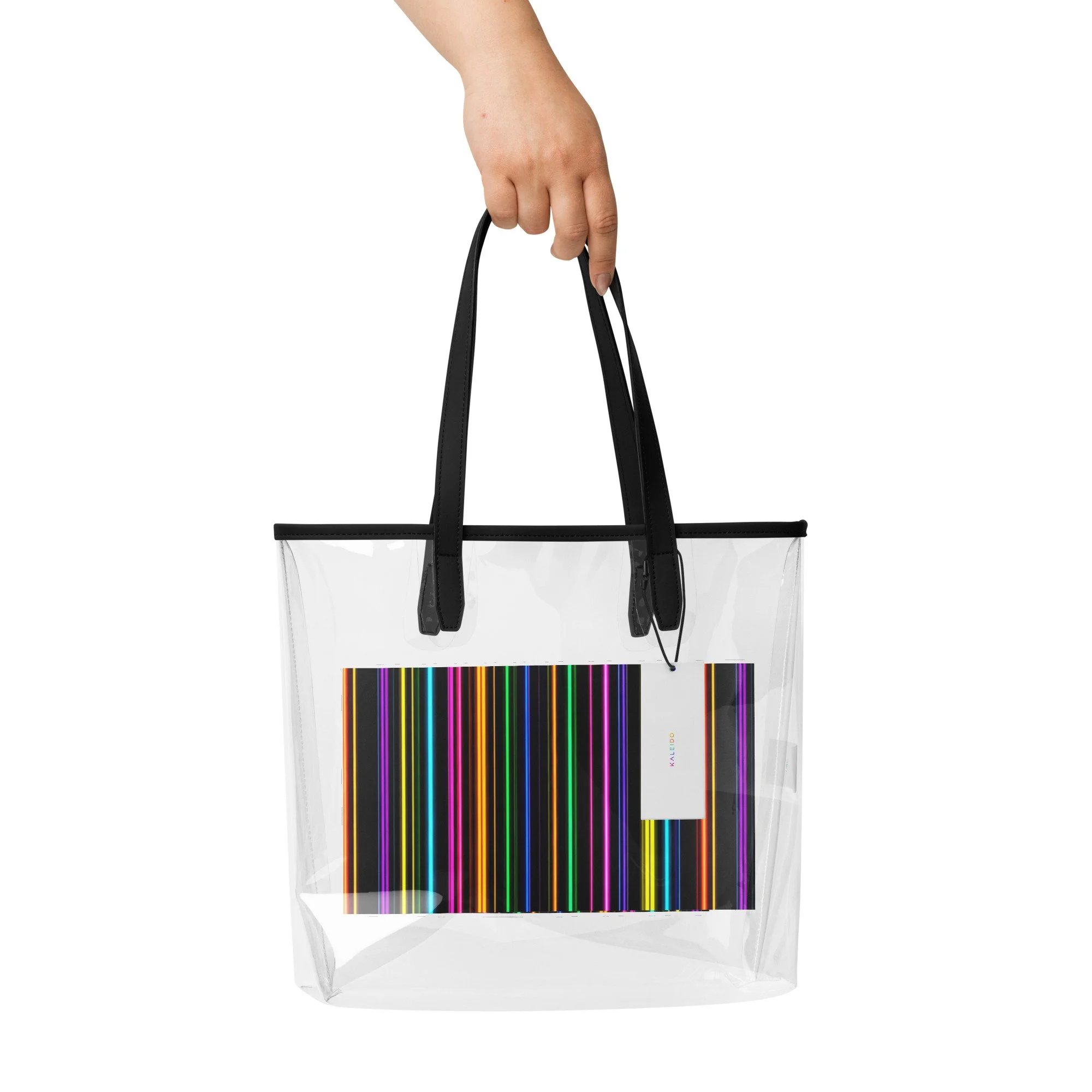 Clear tote bag