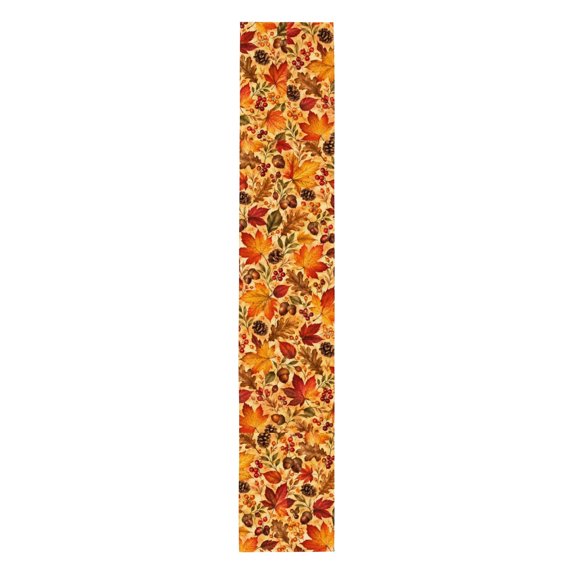 Table runner Thanksgiving Fall Leaves