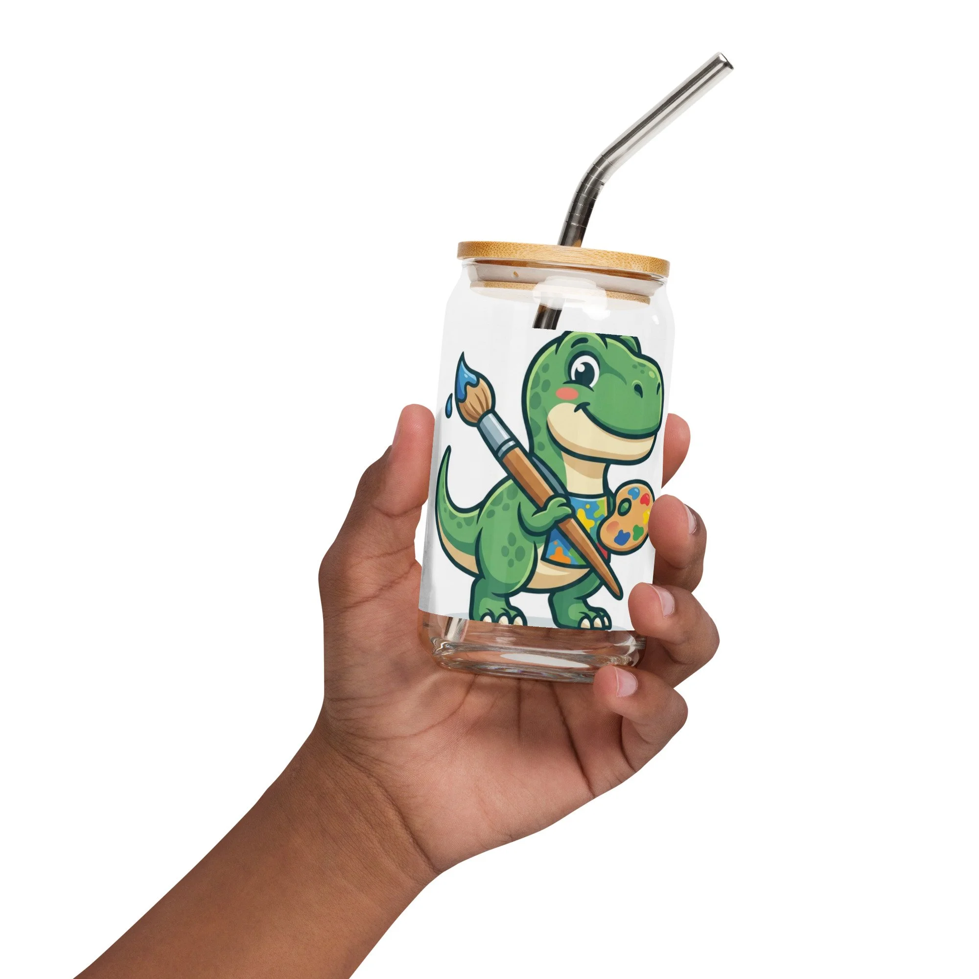 Can-shaped glass