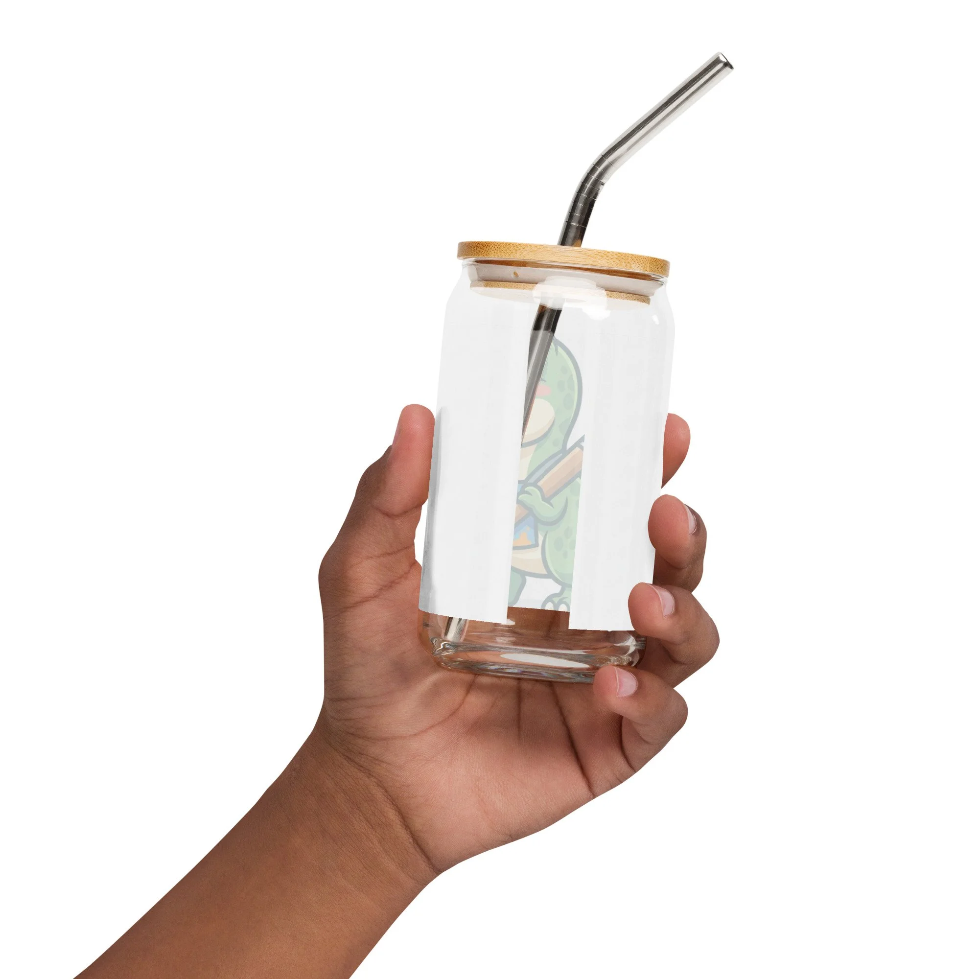 Can-shaped glass