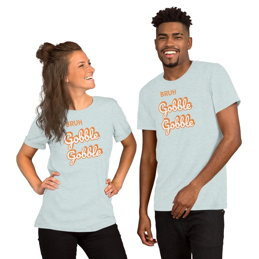 Unisex t-shirt-Thanksgiving Gobble