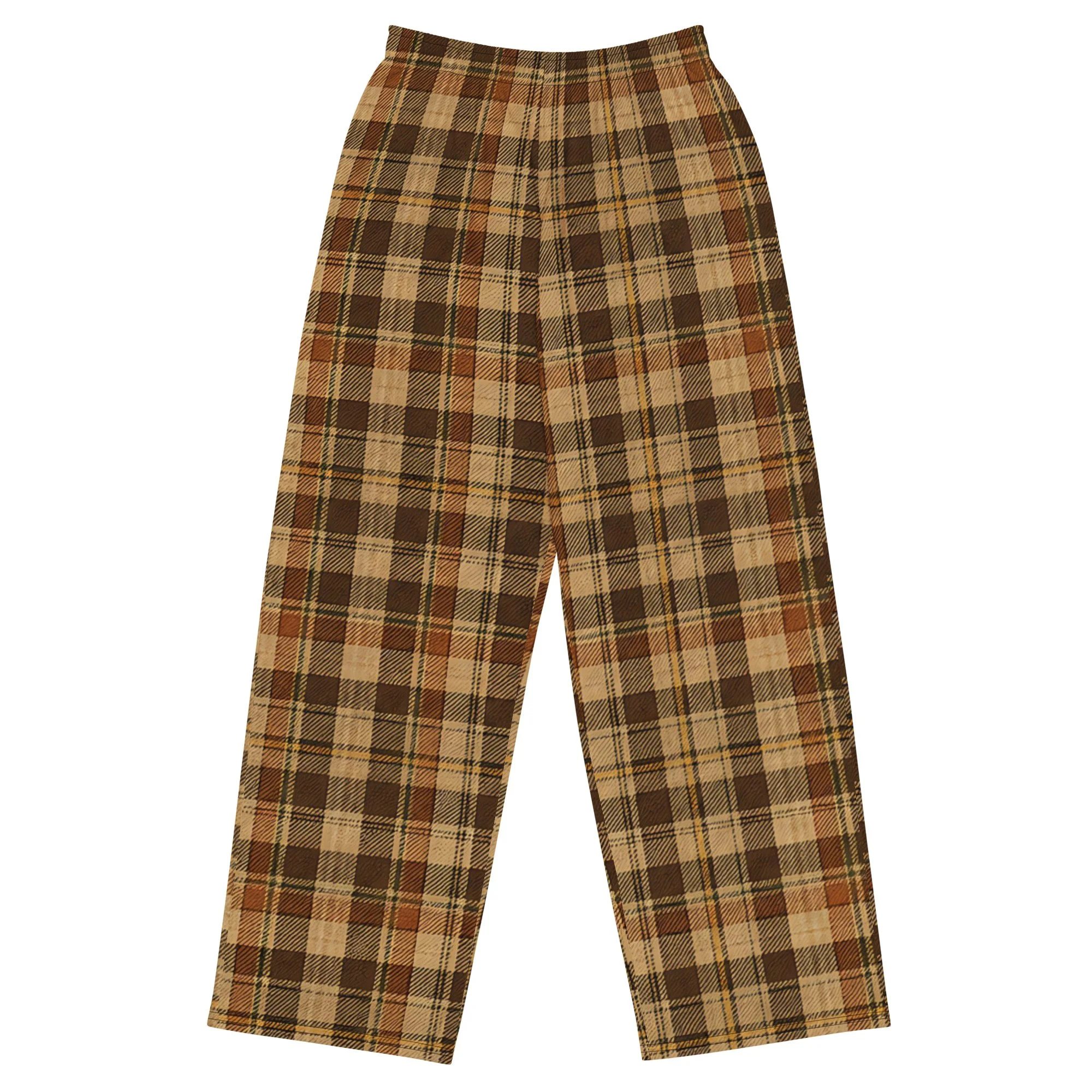 All-over print unisex wide-leg pants