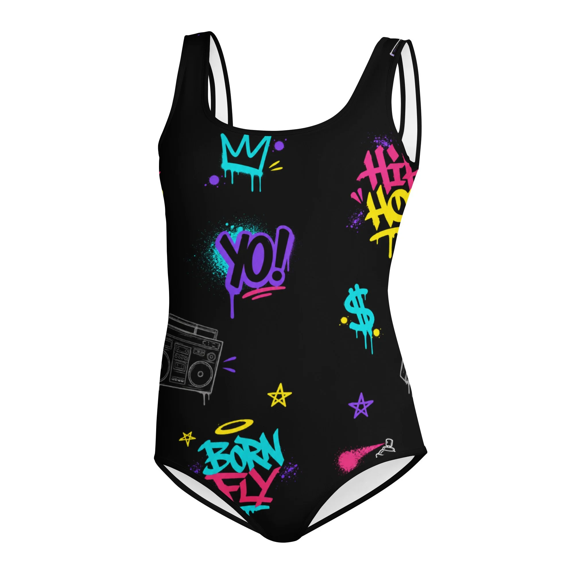All-Over Print Youth Swimsuit