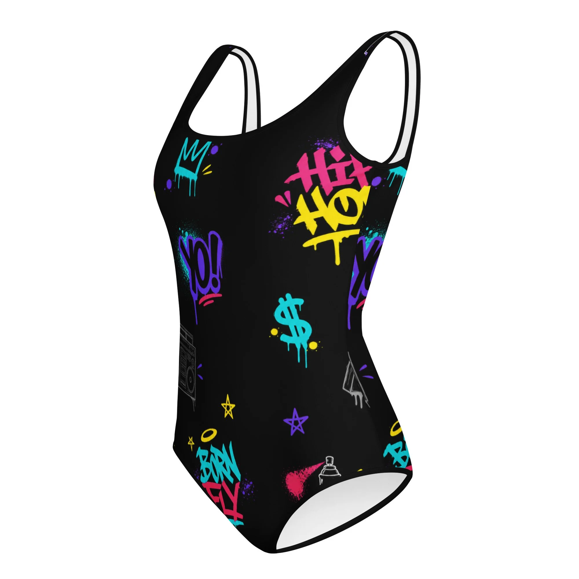 All-Over Print Youth Swimsuit