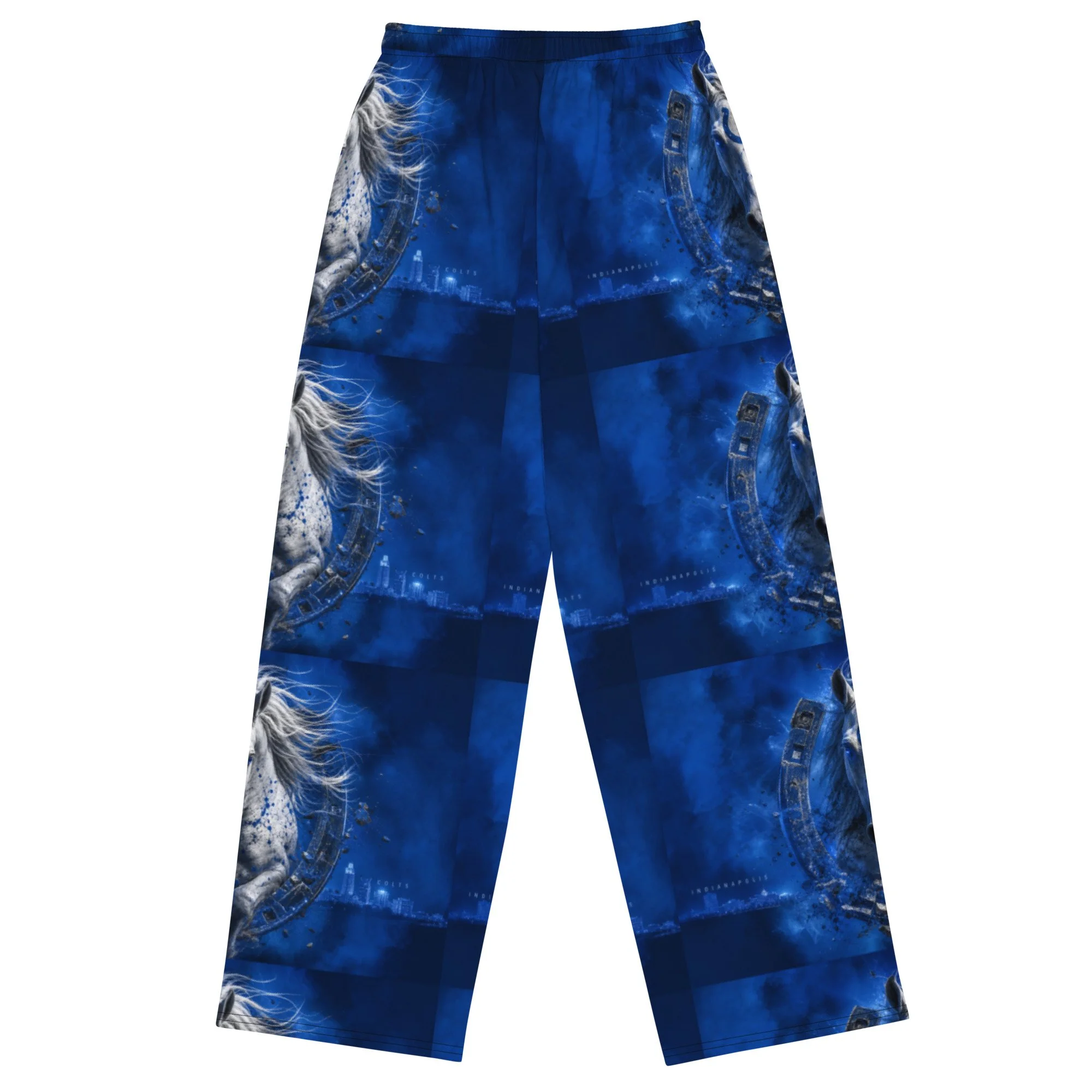 All-over print unisex wide-leg pants