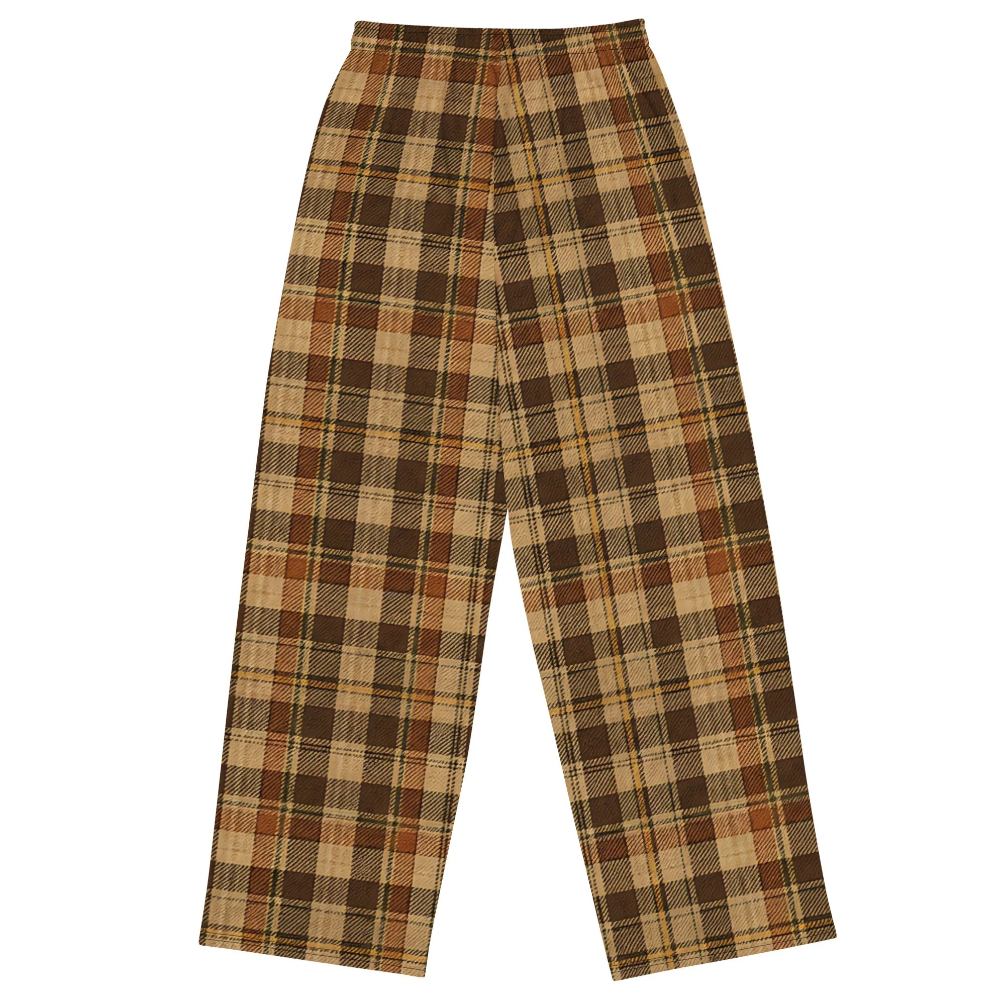 All-over print unisex wide-leg pants