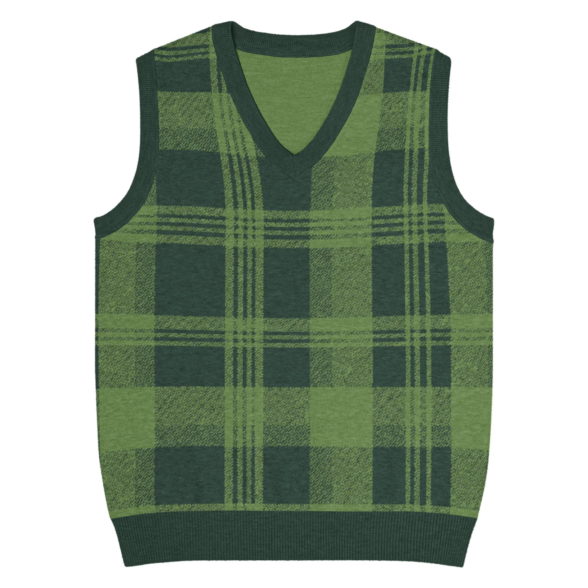 Knit V-neck vest