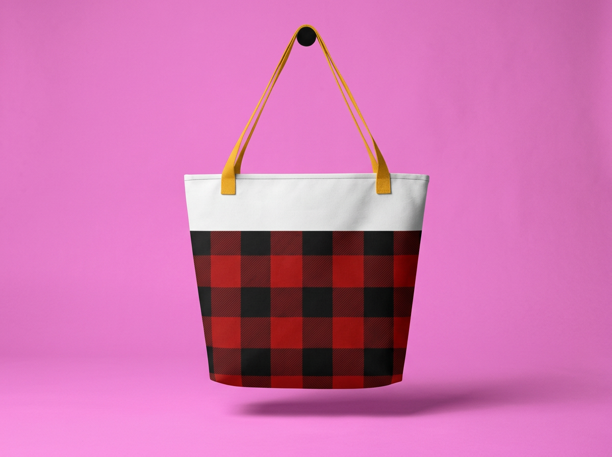 All-Over Print Large Tote Bag