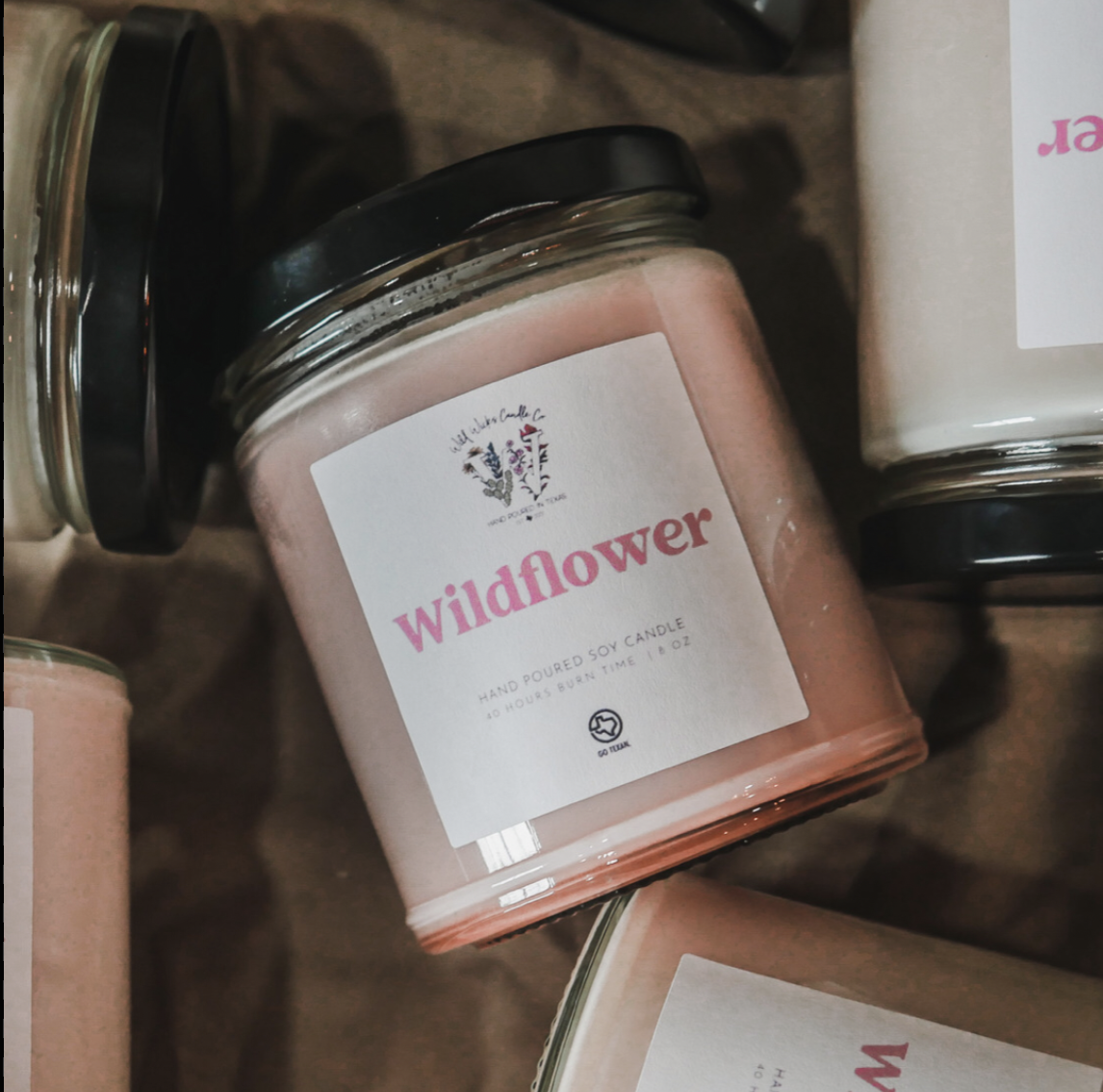 Wildflower Candle