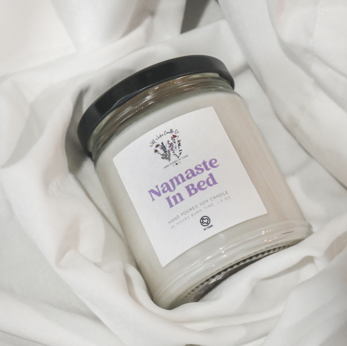 Namaste In Bed Candle
