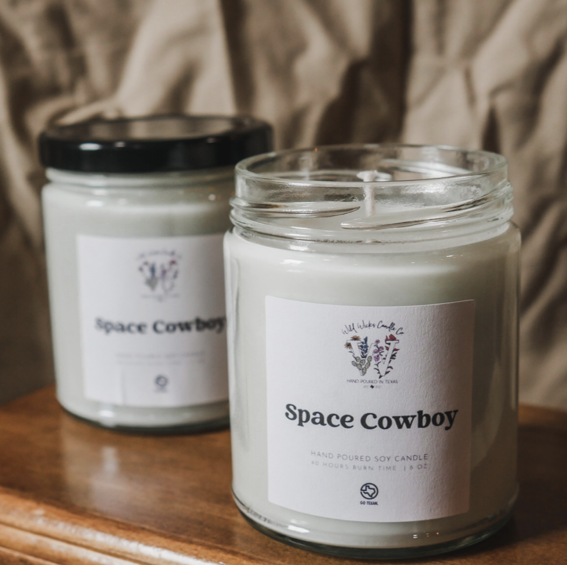 Space Cowboy Candle