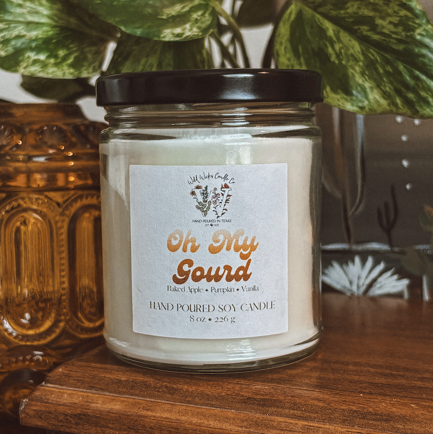 Oh My Gourd Candle