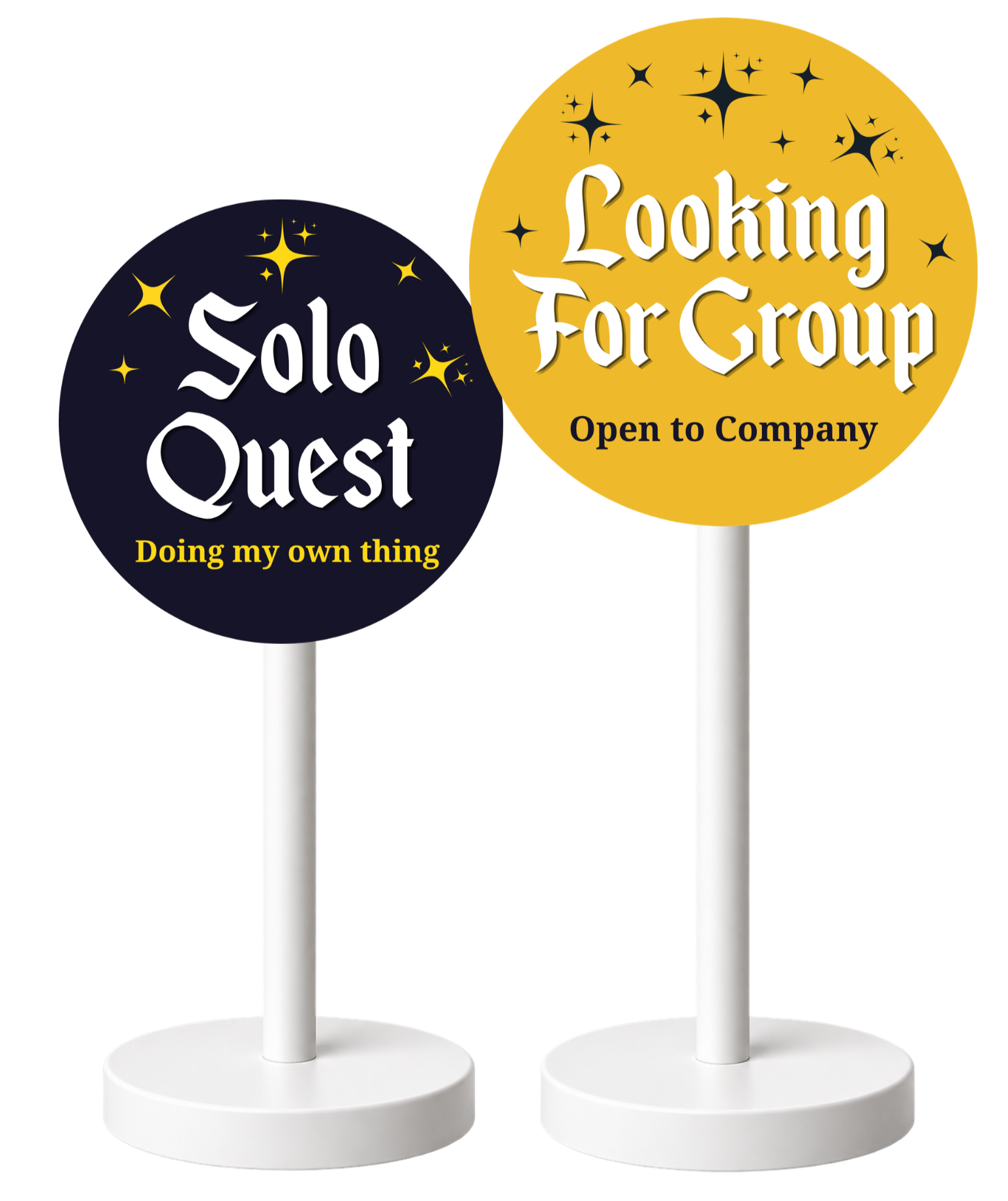 table signs
