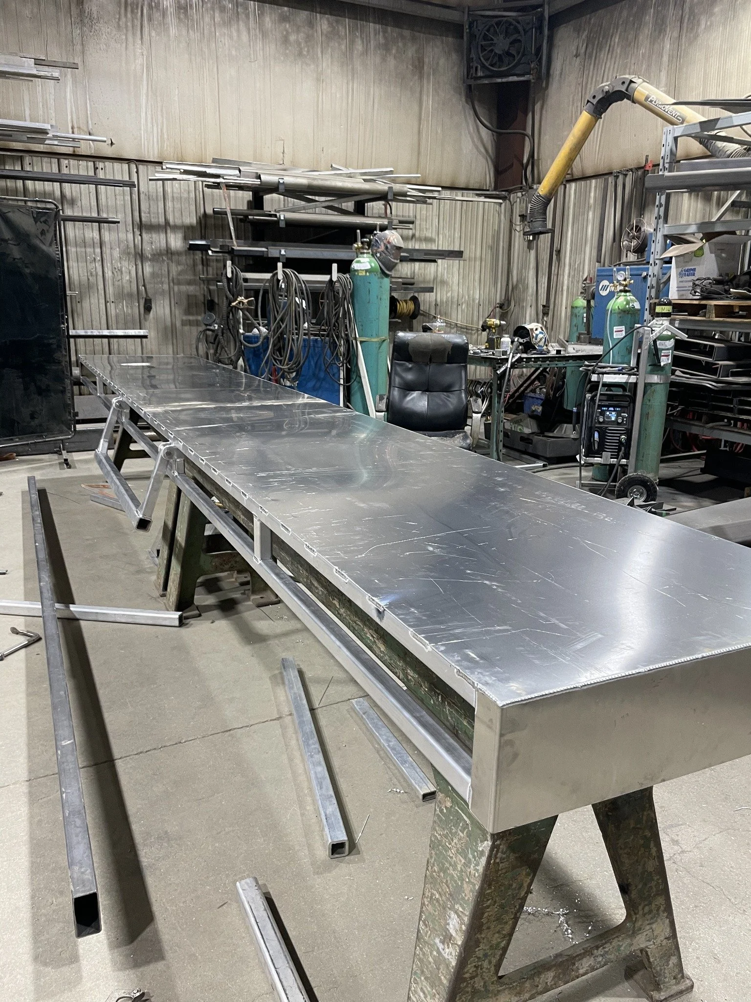 Fabricated platform