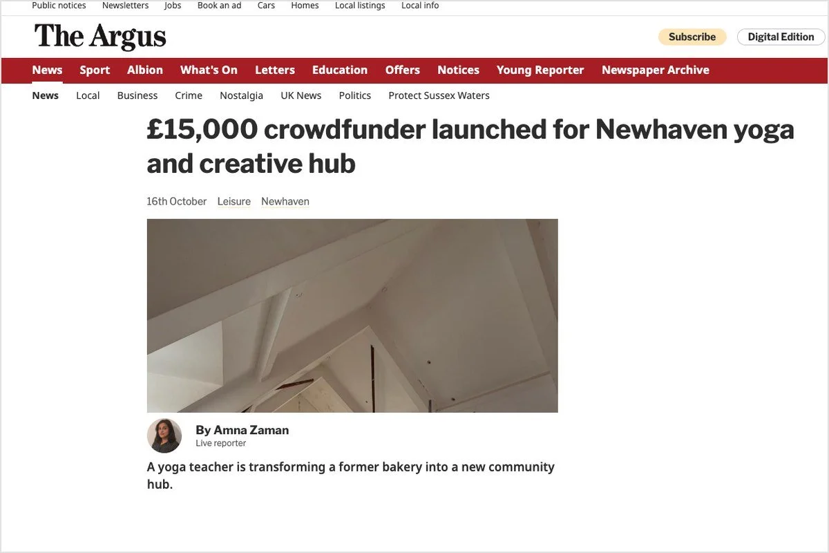 The Argus coverage of The Old Bakery Newhaven