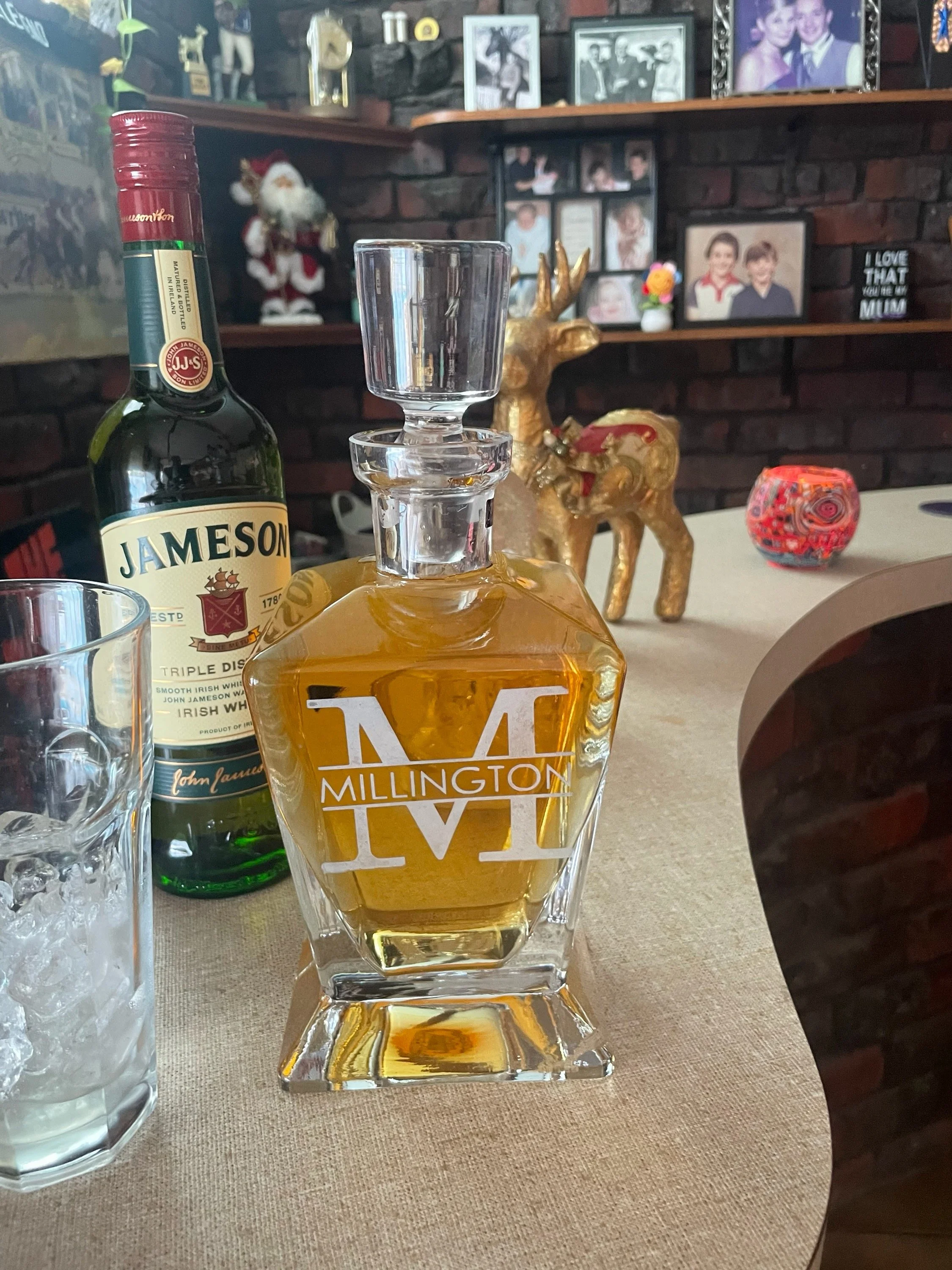 Personalised Etched Glassware
