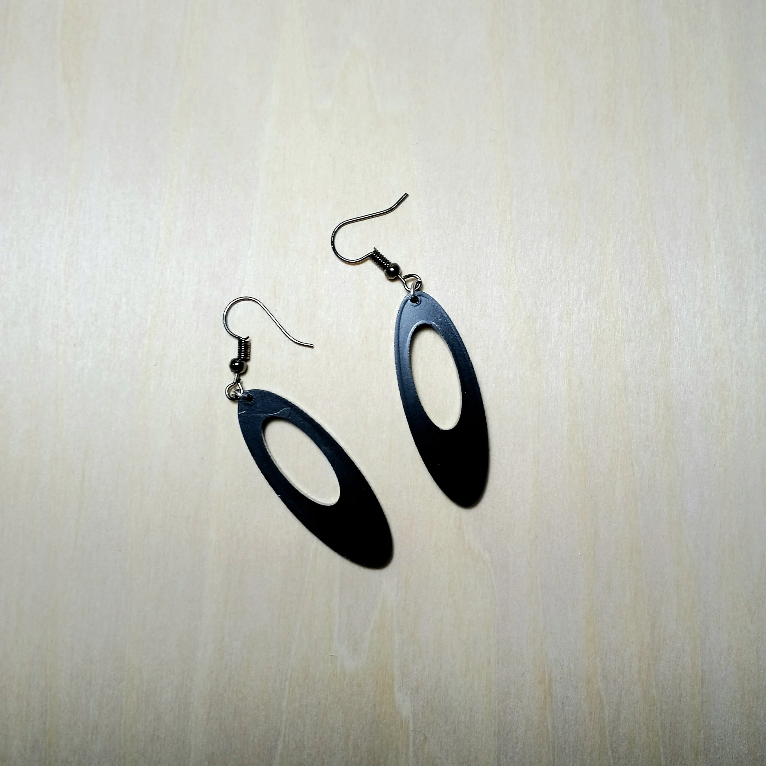 Oval Statement Earrings