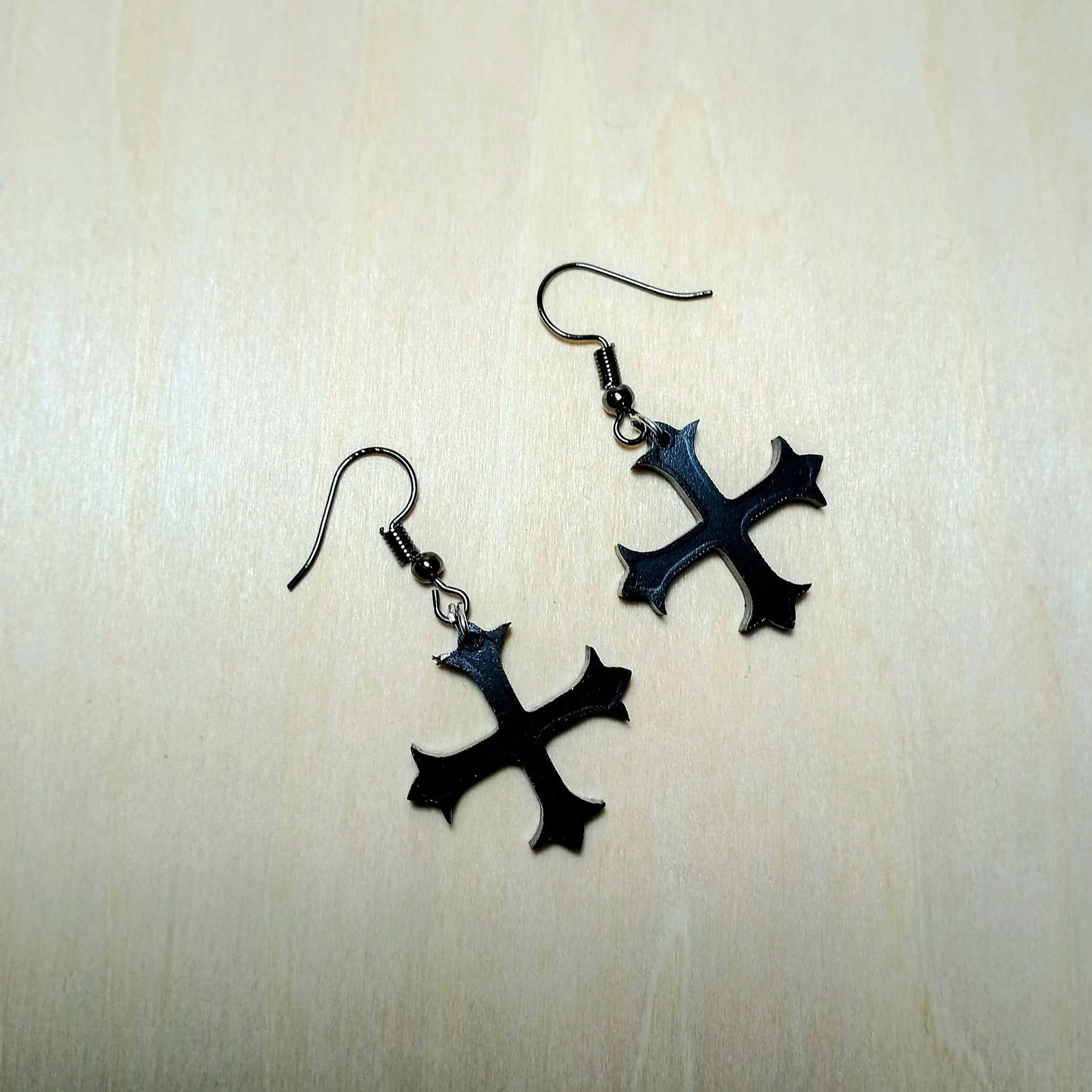 Cross Me Earrings