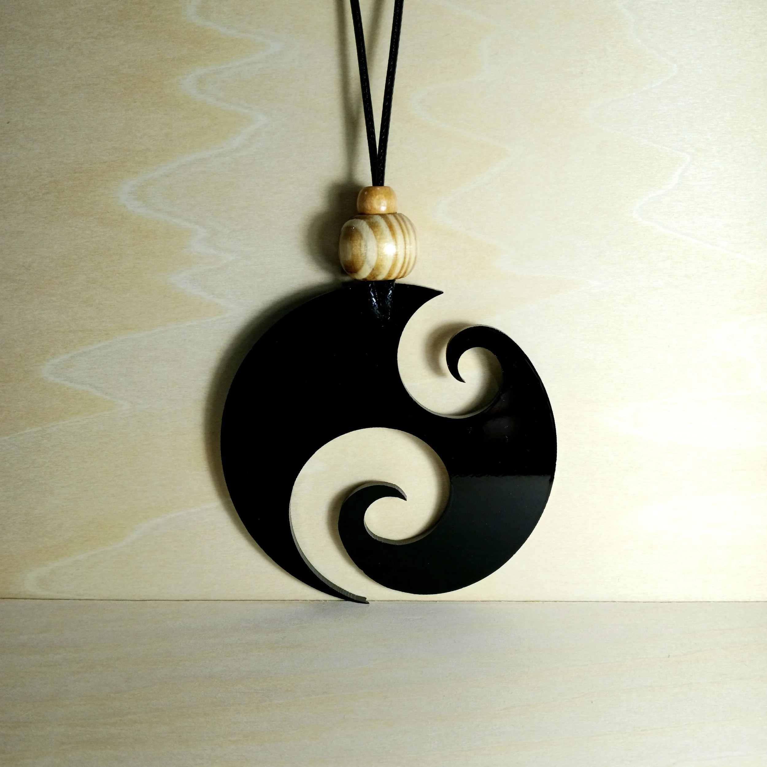 Double Koru Pendant