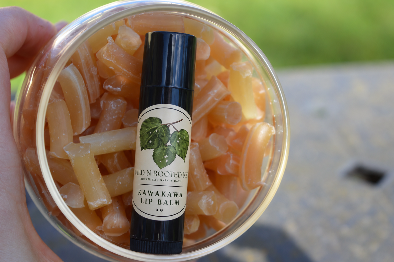Kawakawa Lip Balm