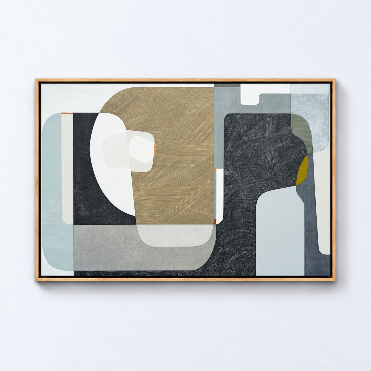 INTERPOLATIONS | 95x65cm | mixed media on panel with high gloss epoxy resin  |