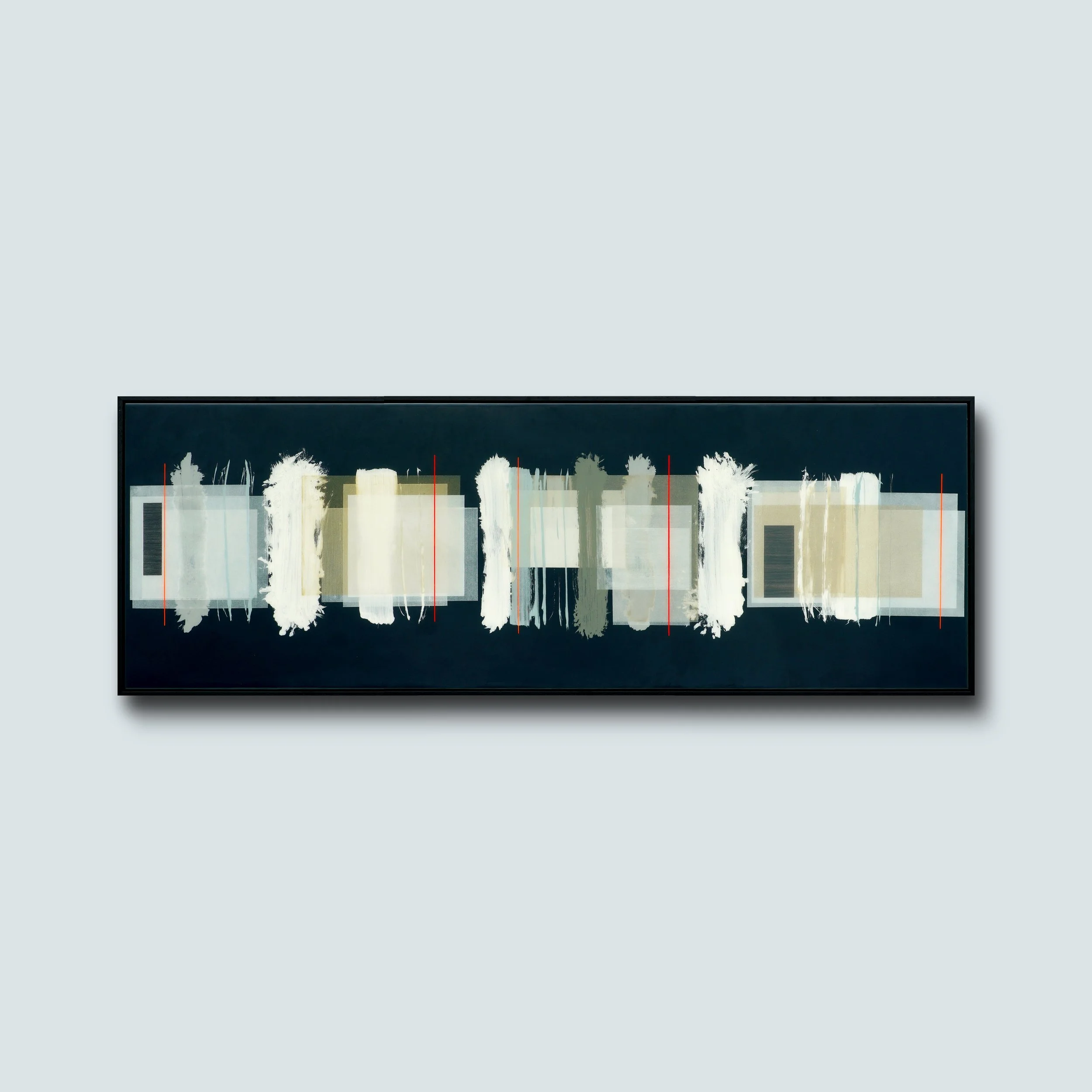 BEL CANTO | 170x60cm | mixed media on panel with high gloss epoxy resin | SOLD
