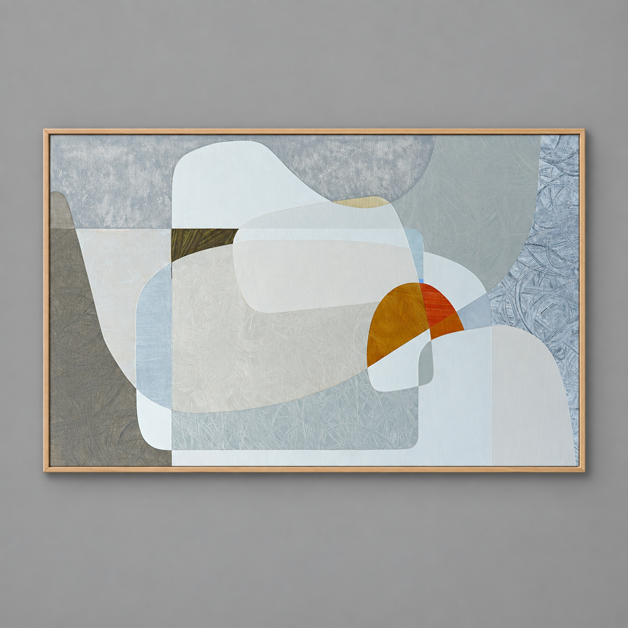 HEPSTER 65 x 120 cm | mixed media on panel with high gloss epoxy resin | SOLD