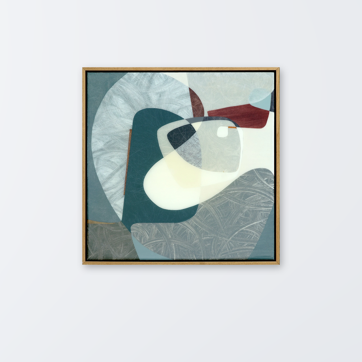 CHANCERY 2 I 65 x 65 cm | mixed media and resin on panel |